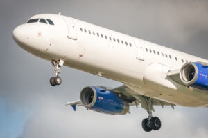 מטוס נוסעים * דף נחיתה